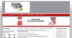 Desktop Screenshot of fastserrurerie.fr